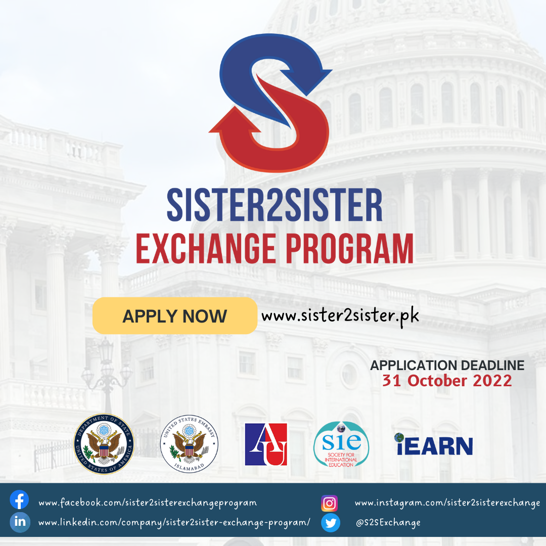 Sister2sister Exchange Program USA 2023-2024